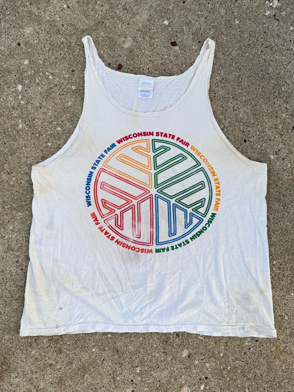 Vintage Wisconsin State Fair Park Tank Top